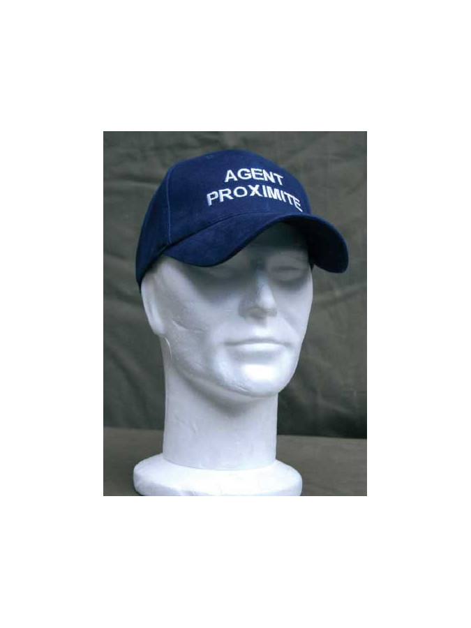 CASQUETTE AGENT DE PROXIMITÉ