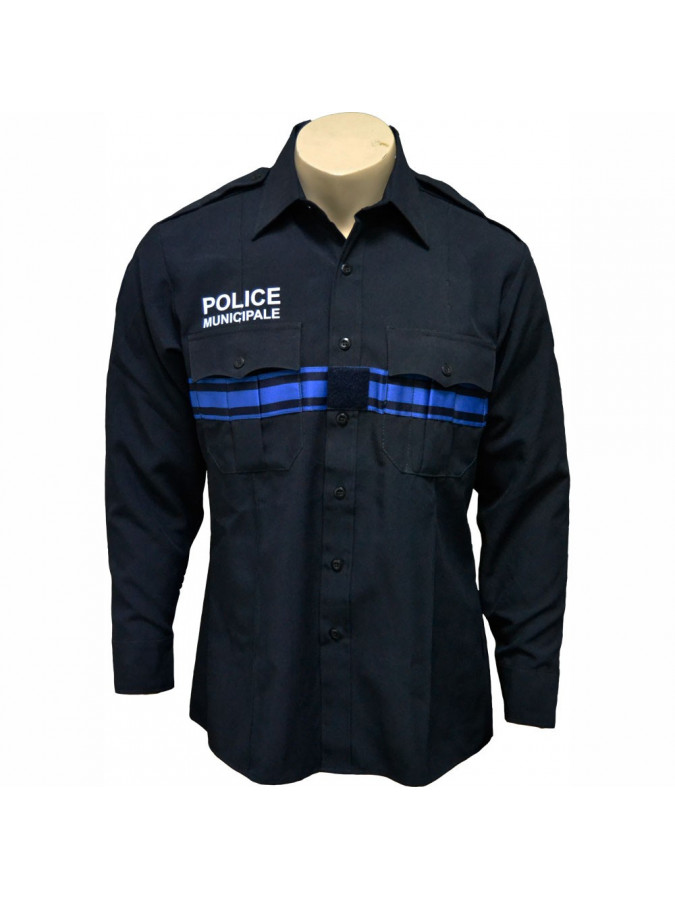 CHEMISE POLICE MUNICIPALE TYPE US