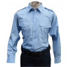 CHEMISE FEMME MANCHES LONGUES BLEUE