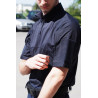 CHEMISE UBAS MANCHES COURTES BLEUE