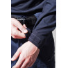 CHEMISE UBAS MANCHES LONGUES BLEUE MARINE