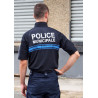 CHEMISE UBAS POLICE MUNICIPALE MANCHES COURTES