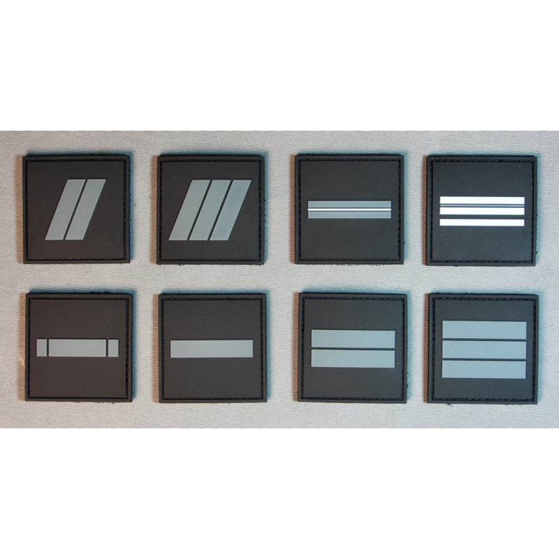 GRADE GOMME PVC POLICE MUNICIPALE BV NOIR