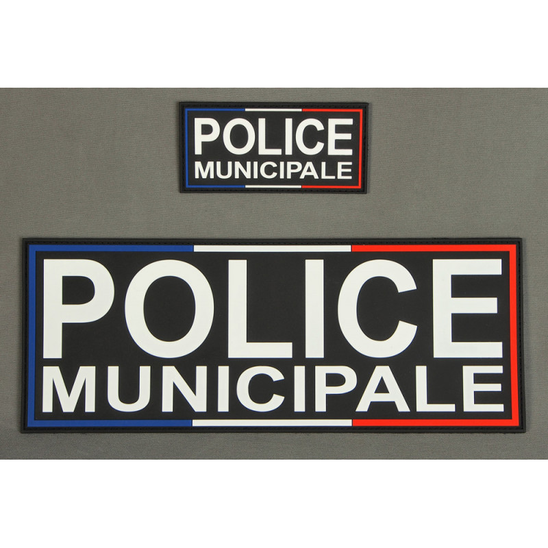 identifiant pour gilet, blouson, combinaison police municipale gomme couleur