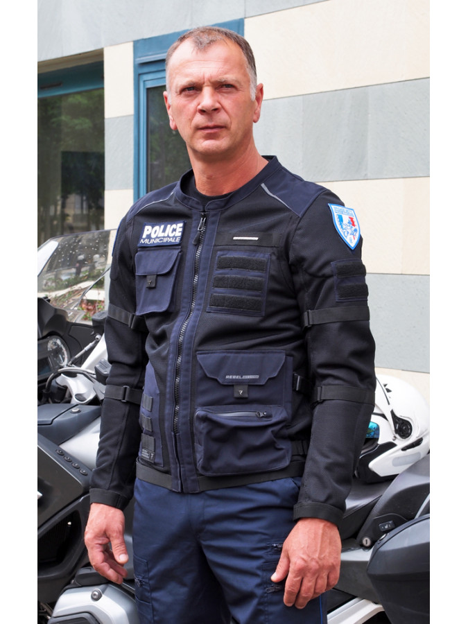 blouson moto police municipale demi saison