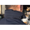 blouson microporeux, doublure en softshell, capuche col, bande gitane police municipale