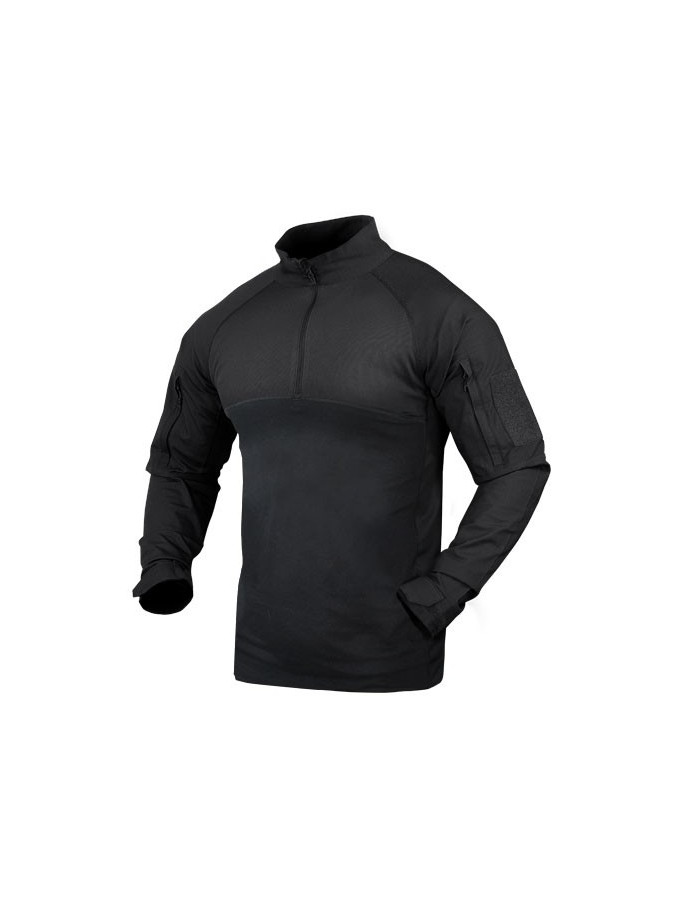 CHEMISE UBAS MANCHES LONGUES NOIRE