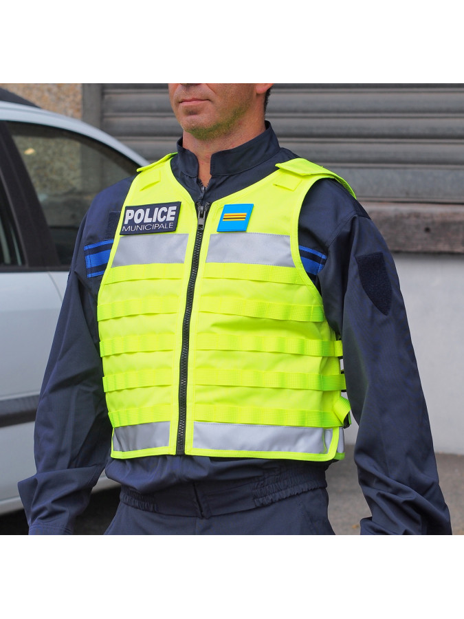 gilet tactique molle fluo atex