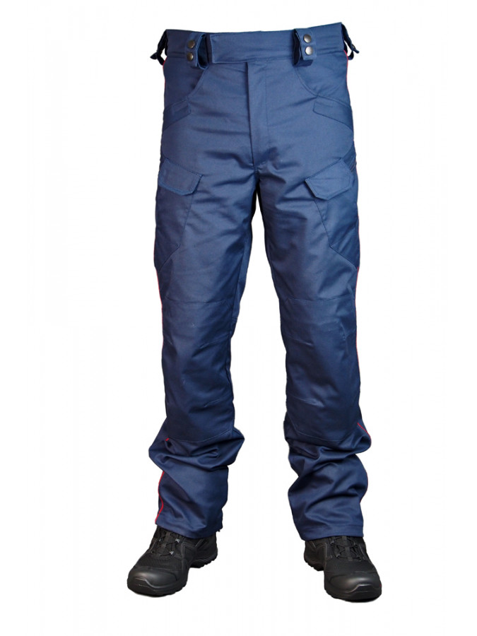 pantalon tactique MDC liseré bordeaux asvp