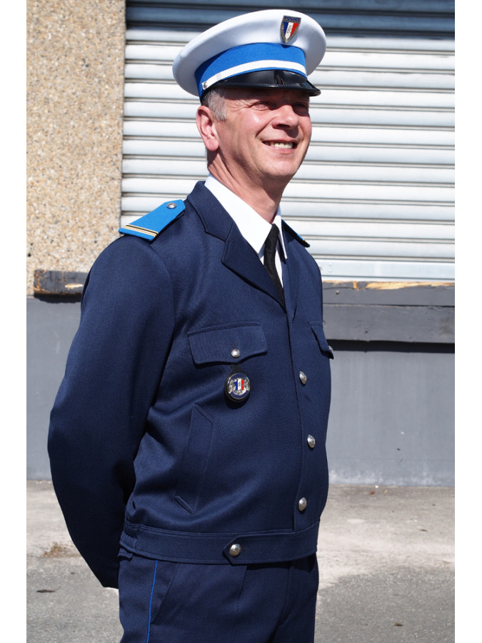 spencer de cérémonie homme police municipale