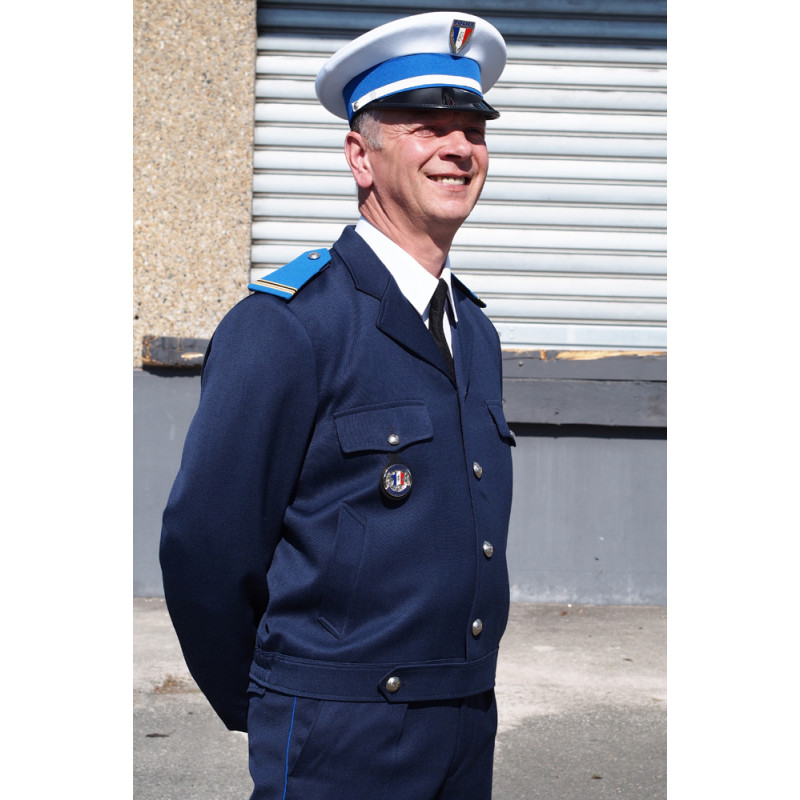 spencer de cérémonie homme police municipale