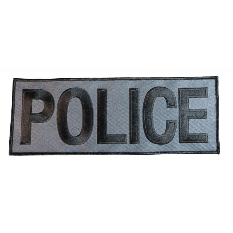 dossard police bv brodé