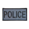 dossard police bv brodé