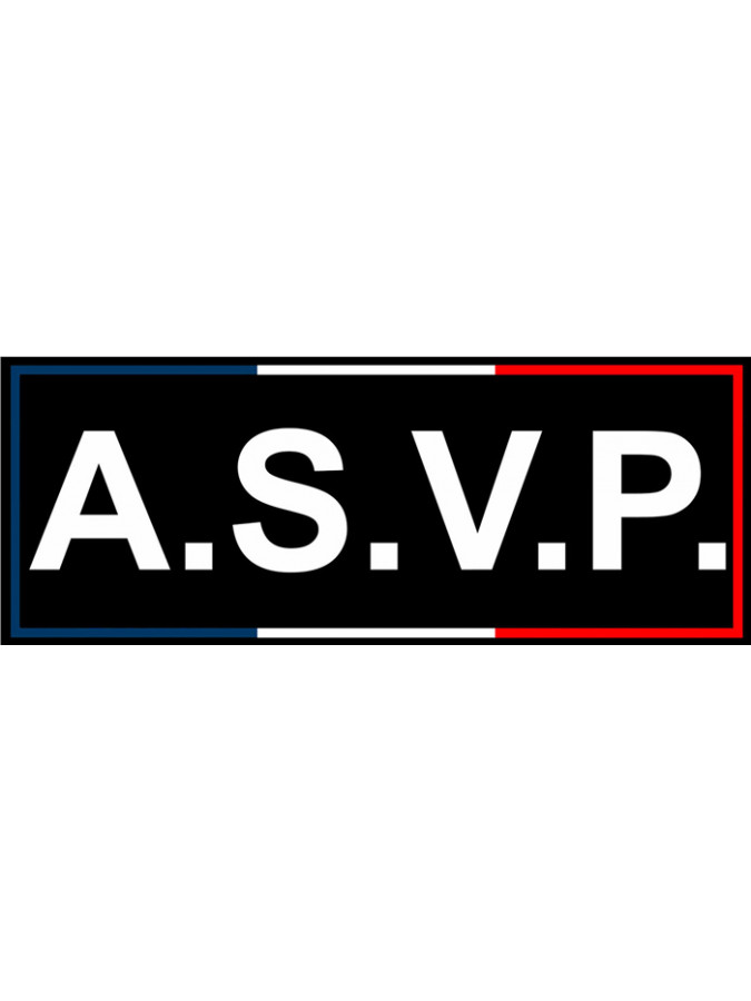 identifiant ASVP couleur PVC