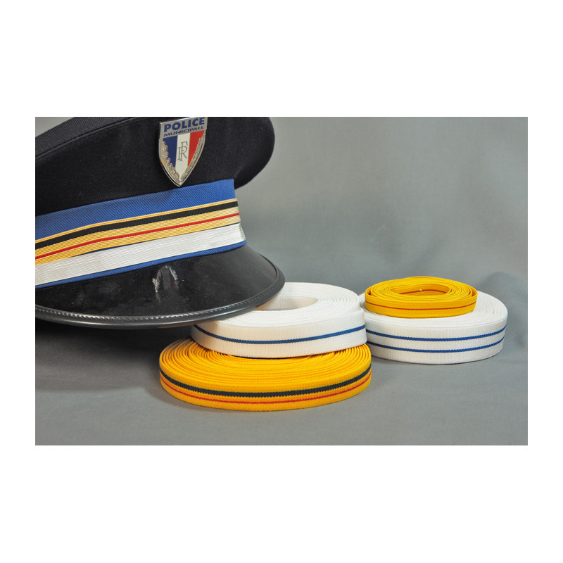 grade élastique police municipale pour casquette de cérémonie
