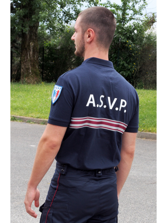 polo coton manches courtes asvp