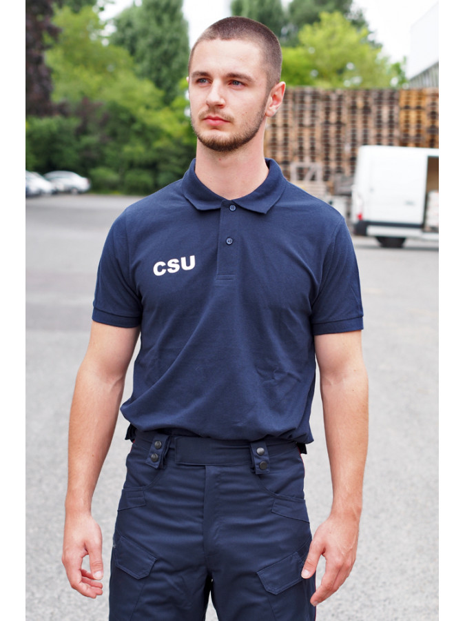 polo coton manches courtes CSU