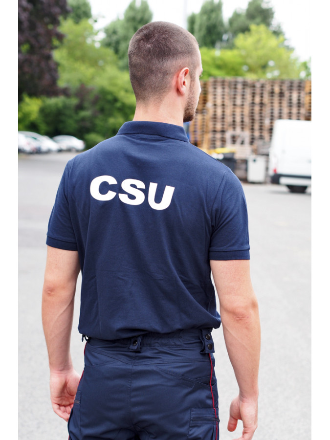 polo coton manches courtes CSU