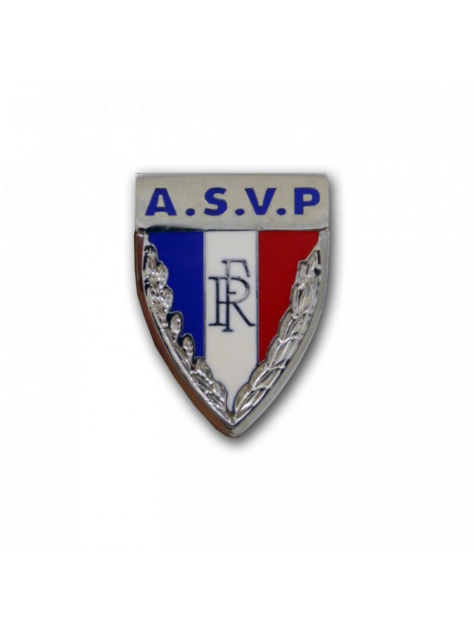 pin's métal asvp pour calot