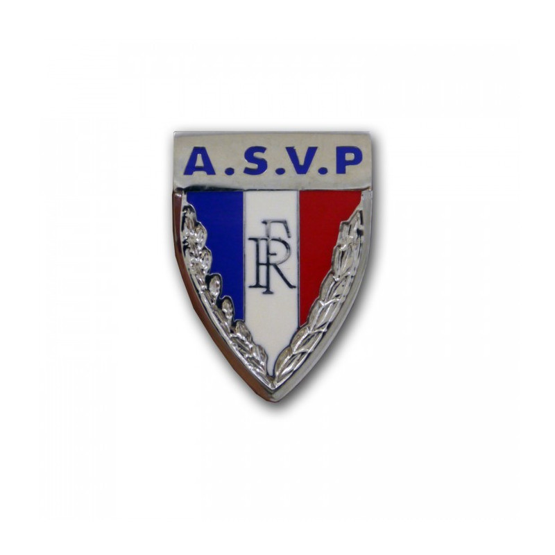 pin's métal asvp pour calot