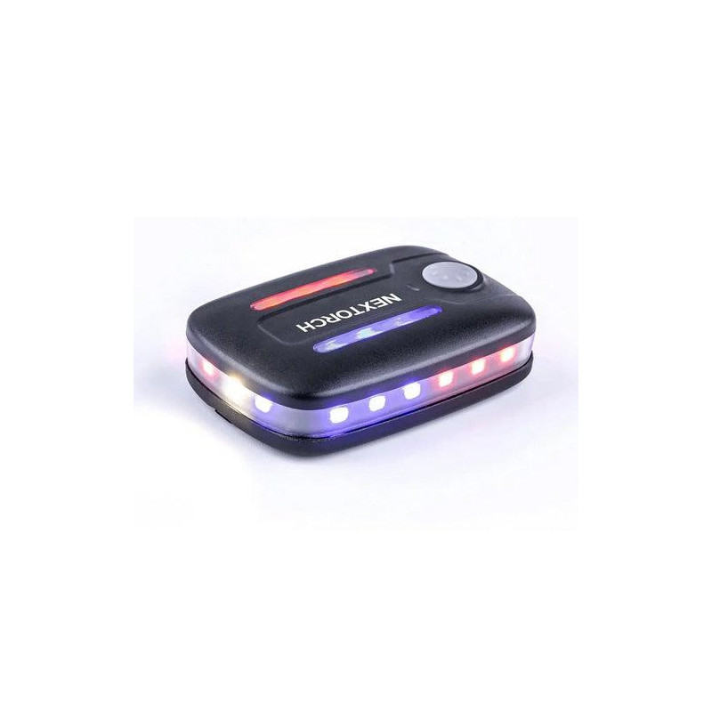 Lampe Nextorch UT22L clignotante bleu et rouge