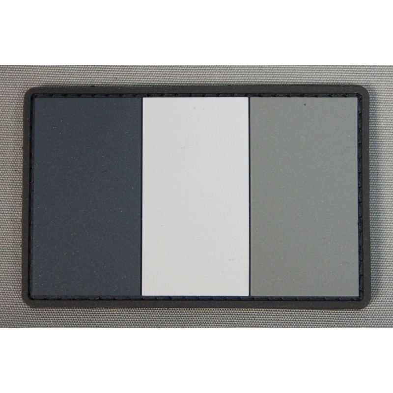 PATCHE GOMME PVC DRAPEAU