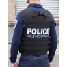 gilet -housse tactique molle pour gilet pare balle noir