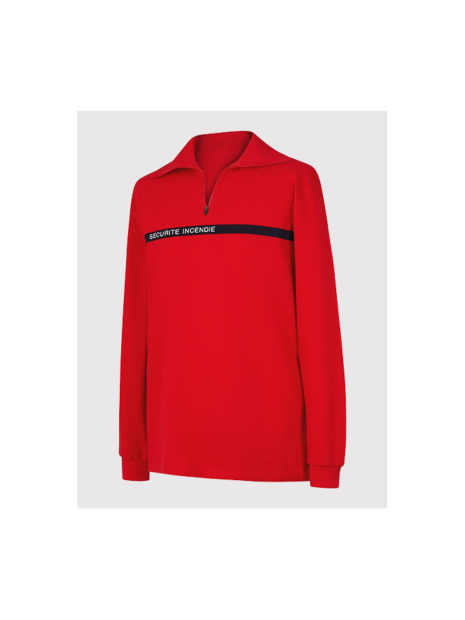 chemise F1 col zippé manches longues sécurité incendie
