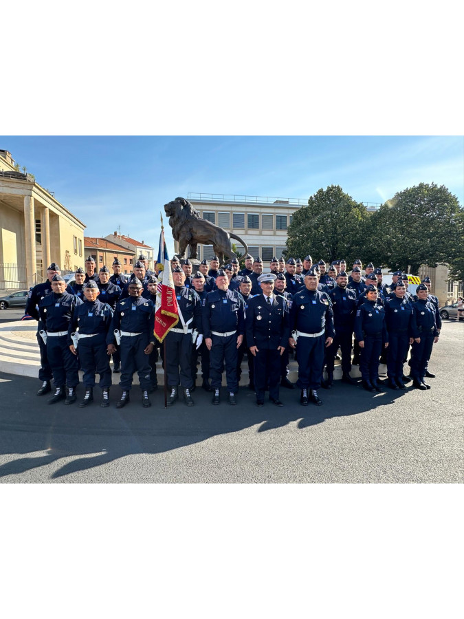 combinaison officier de cérémonie police municipale