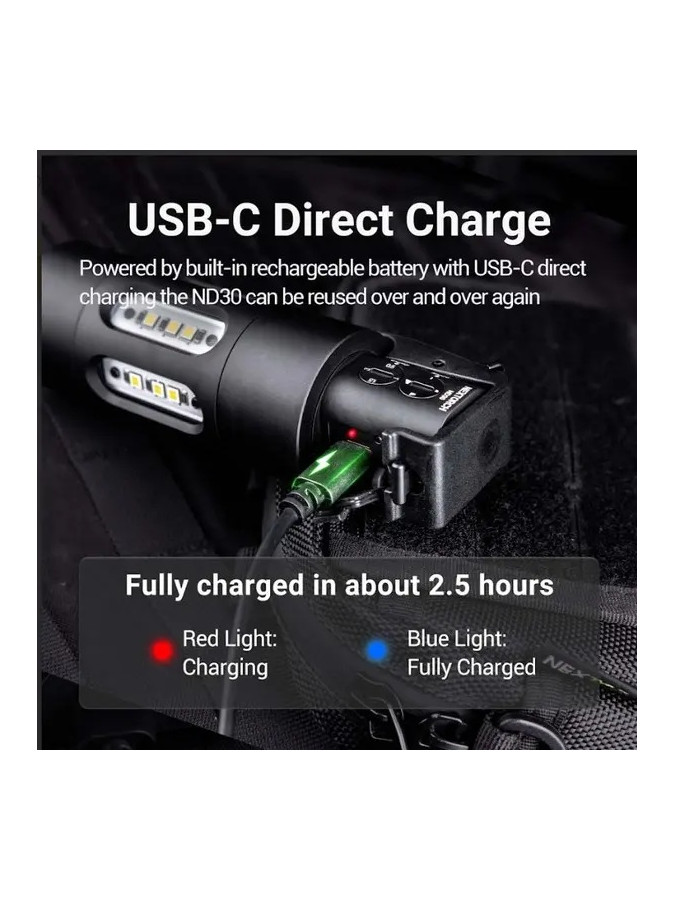GRENADE DE DISTRACTION 11000 LUMENS RECHARGEABLE