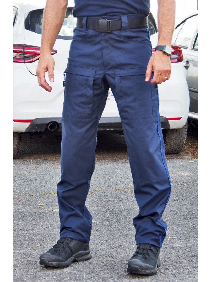 Pantalon police municipale riptstop élasthane