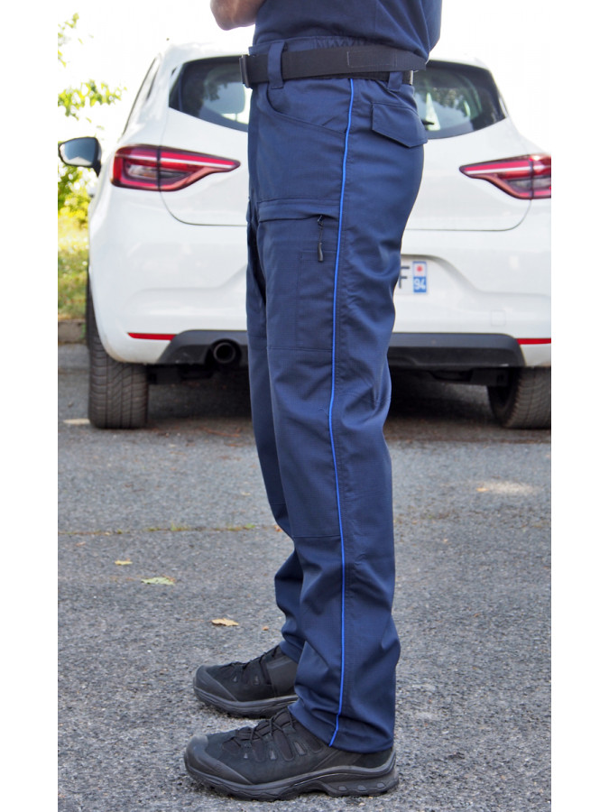 Pantalon police municipale riptstop élasthane