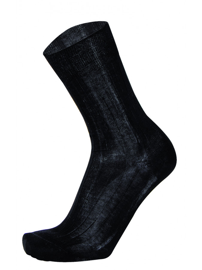 chaussette de ville en fil d'écosse