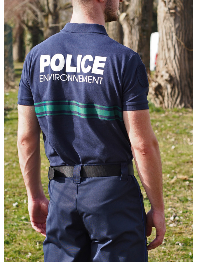 polo bande verte police environnement