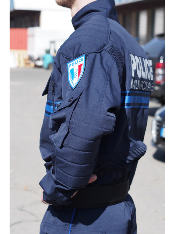 Combinaison police municipale renforts coudes genoux épaules