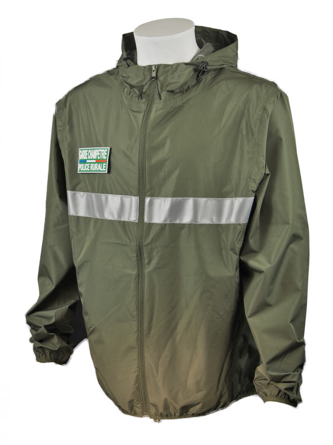 Coupe vent imperméable garde champêtre
