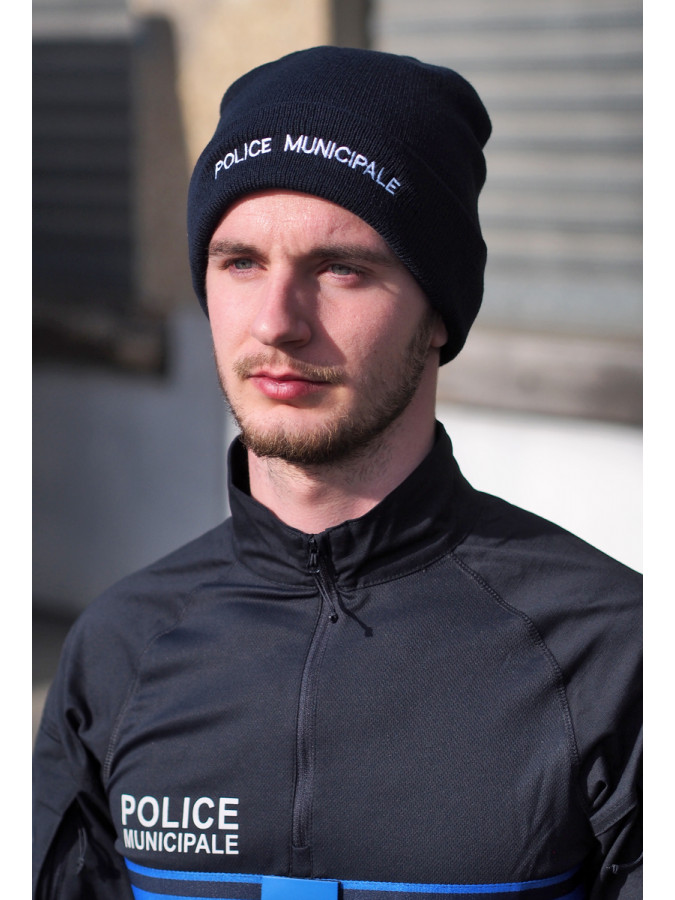BONNET BRODERIE POLICE MUNICIPALE