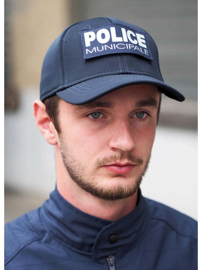 casquette base ball police municipale