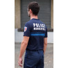 tee shirt technique polyester recyclé police municipale