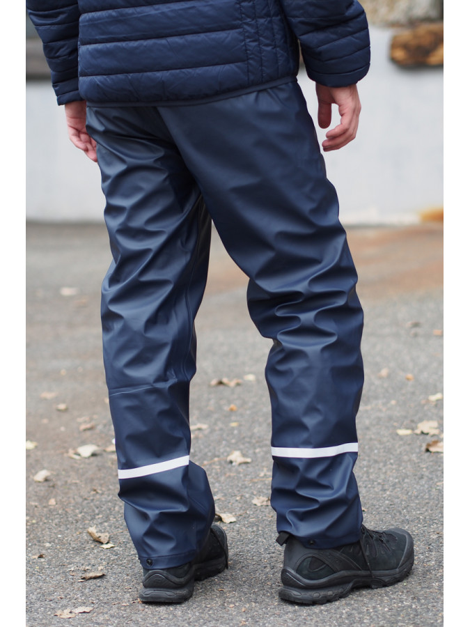 Pantalon waterproof avec bandes réfléchissantes