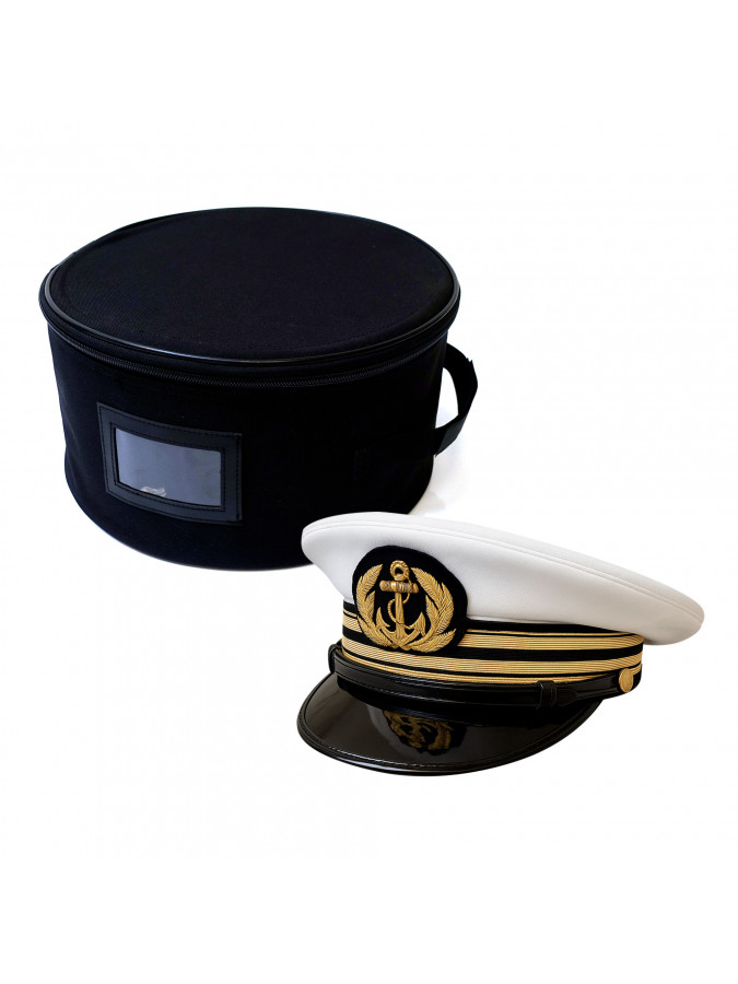 PORTE CASQUETTE DE CEREMONIE NOIR