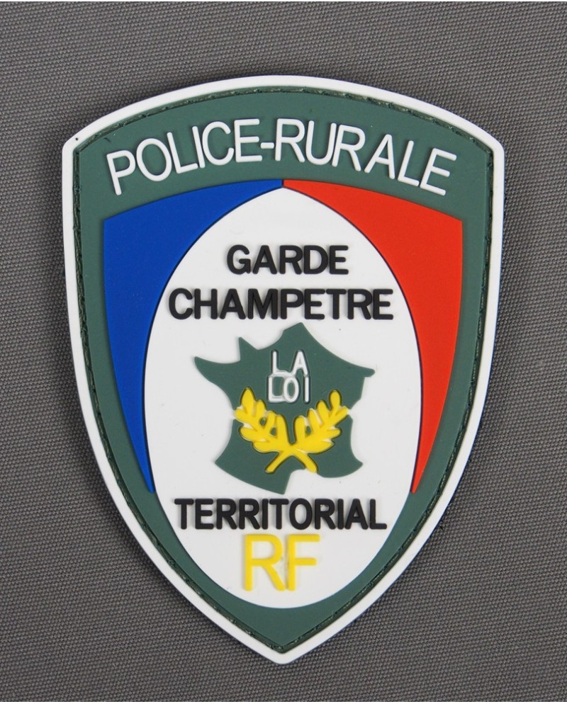 ECUSSON DE BRAS PVC POLICE RURALE-GARDE CHAMPETRE