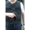 GILET MULTI POCHES PARE-BALLES INTEGRE